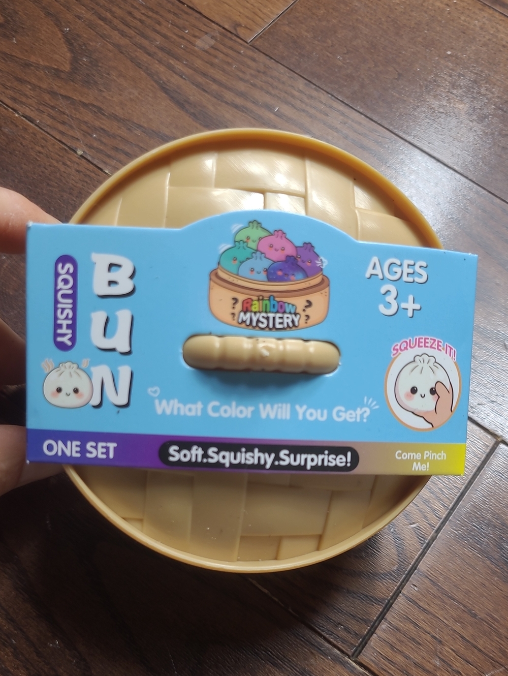 New Squishy Bun Dumpling Large - Rainbow Mystery Collection Soft Toy for Kids